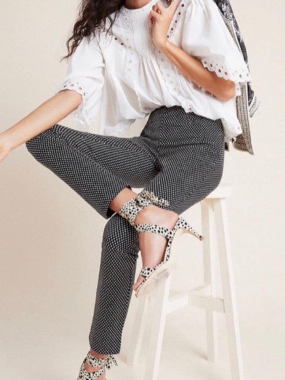 NWOT Anthropologie Essential Slim Trousers - 12